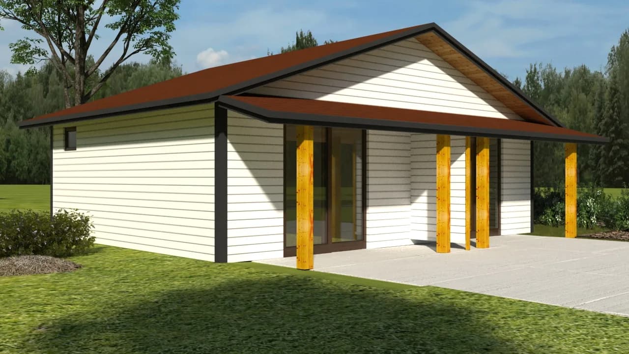 Commercial Prefabricated Cottage - 003