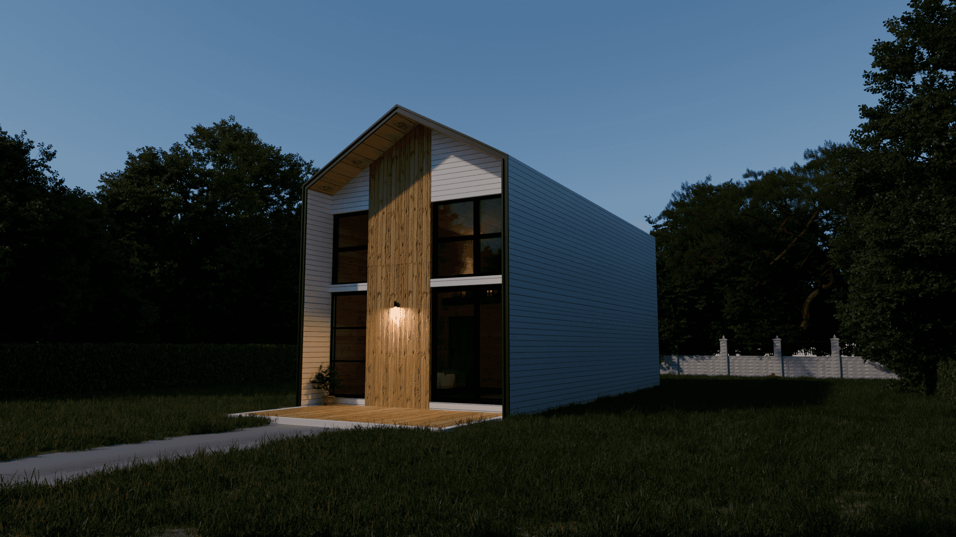 Barn House Modular Design - 004