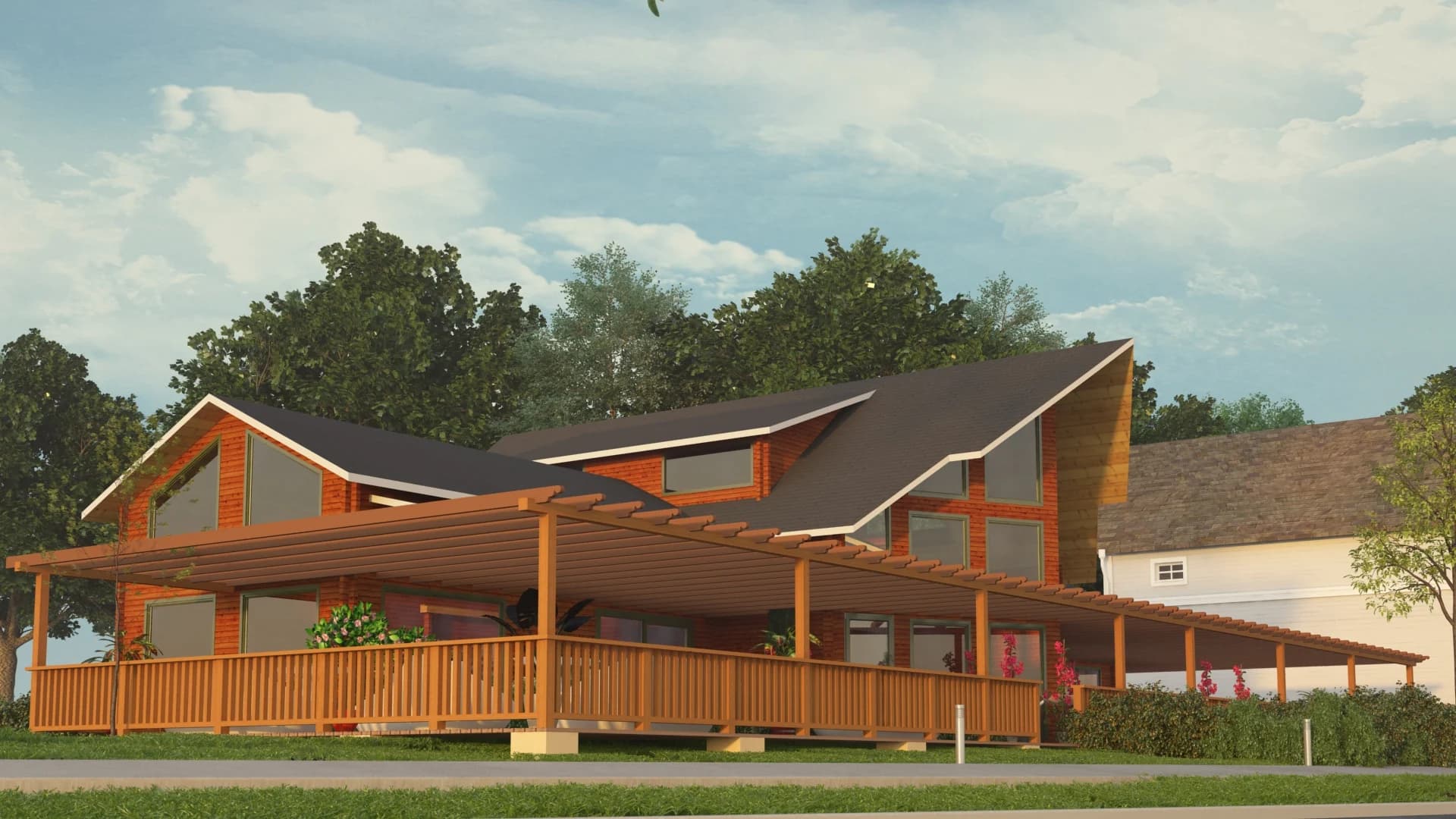 Prefabricated Wooden Restaurant 002