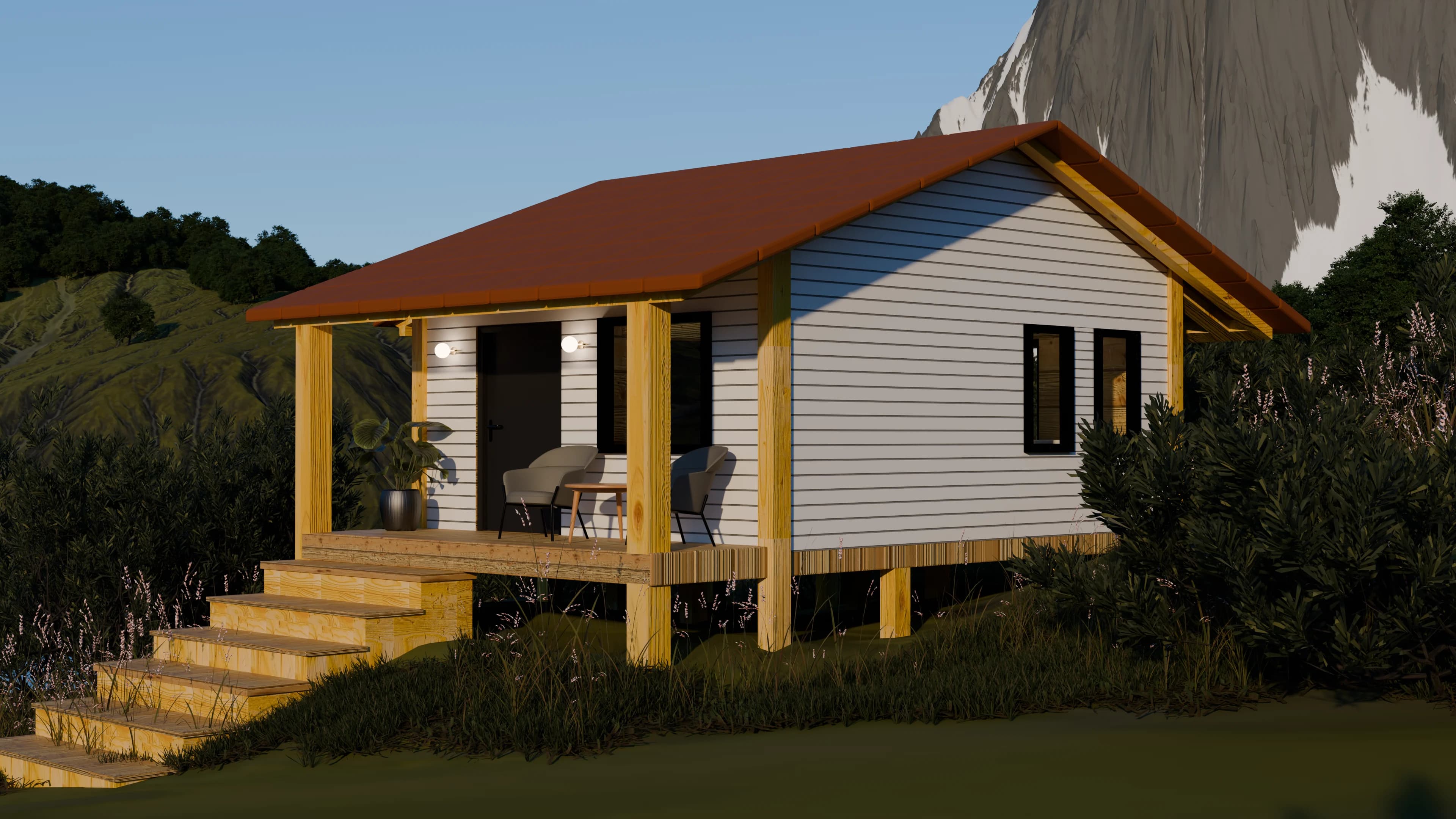 Prefab Wooden Resort-Cottages 010