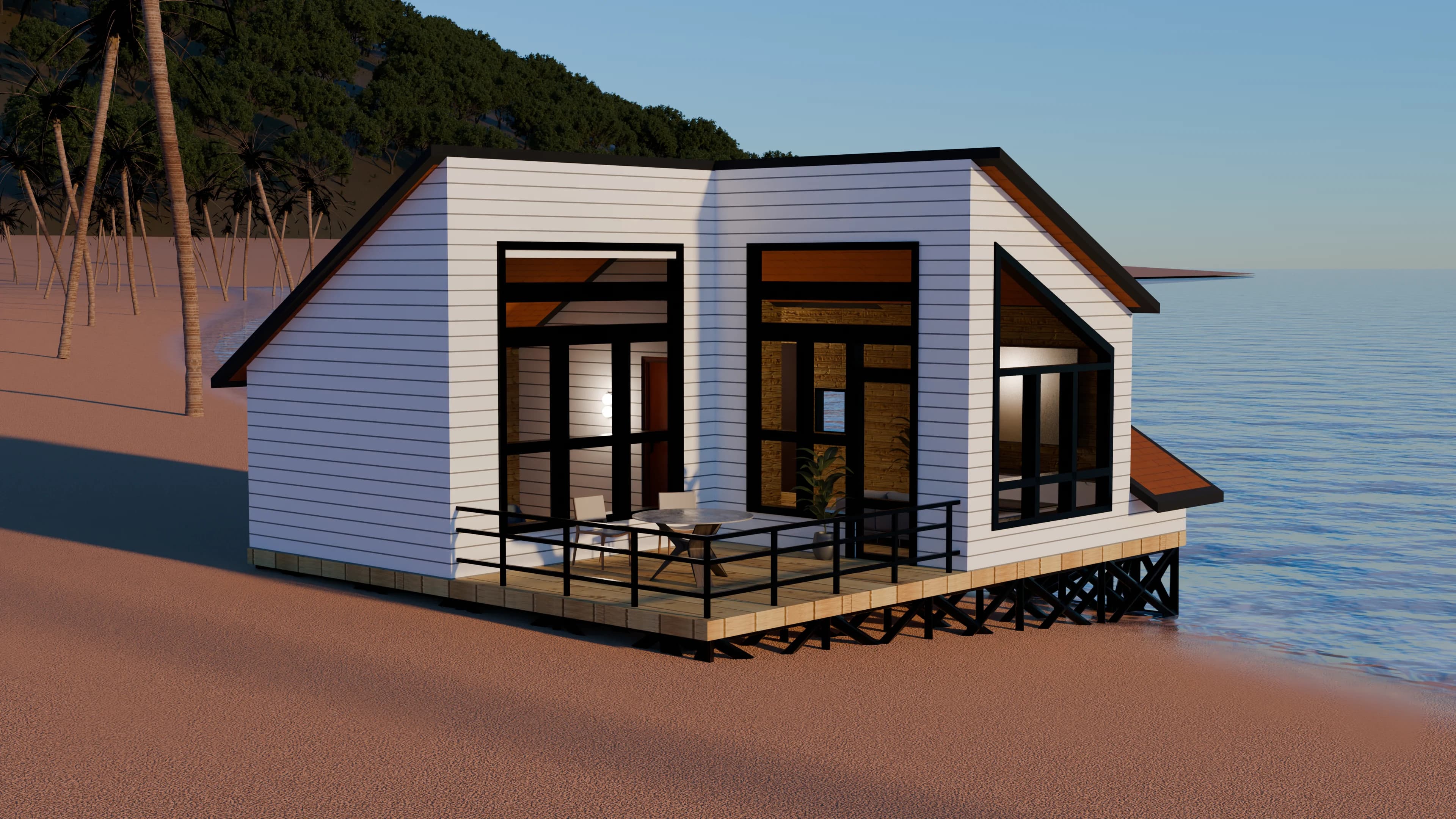1BHK Perfect Modular Prefab Home Near Goa 007