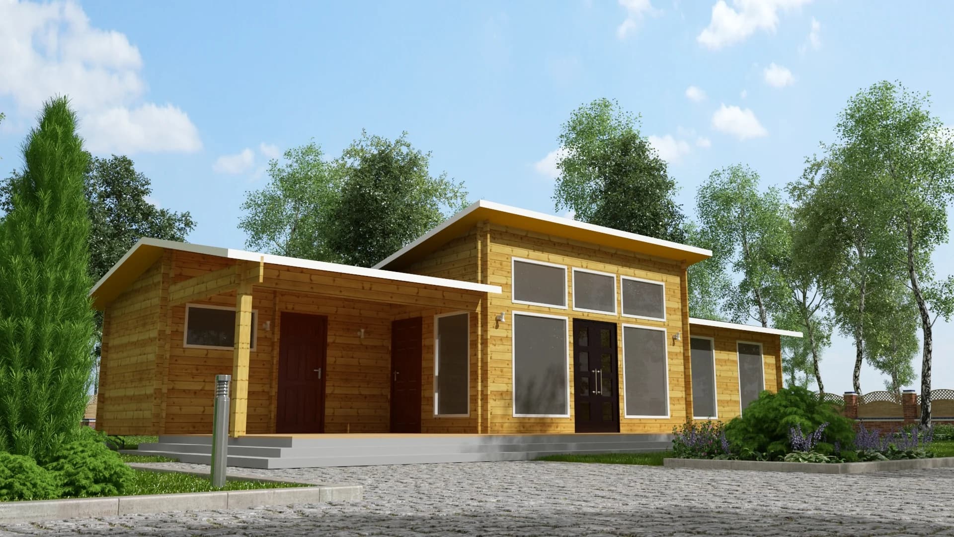 1BHK Affordable Wooden House 003